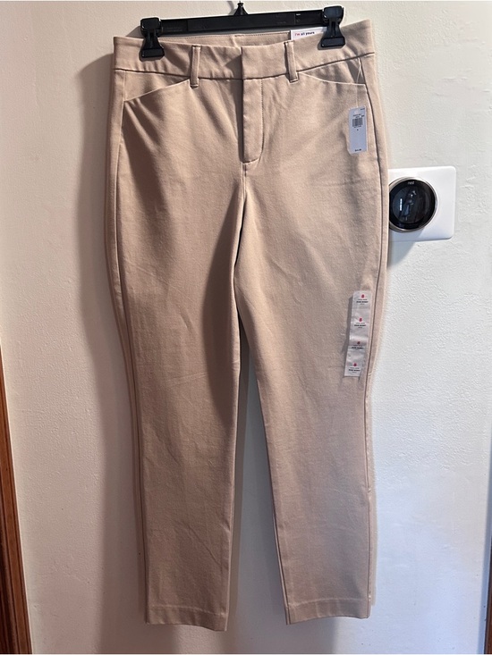 Old Navy Pixie Skinny High Rise Ankle Pants - Light Taupe - Picture 3 of 6